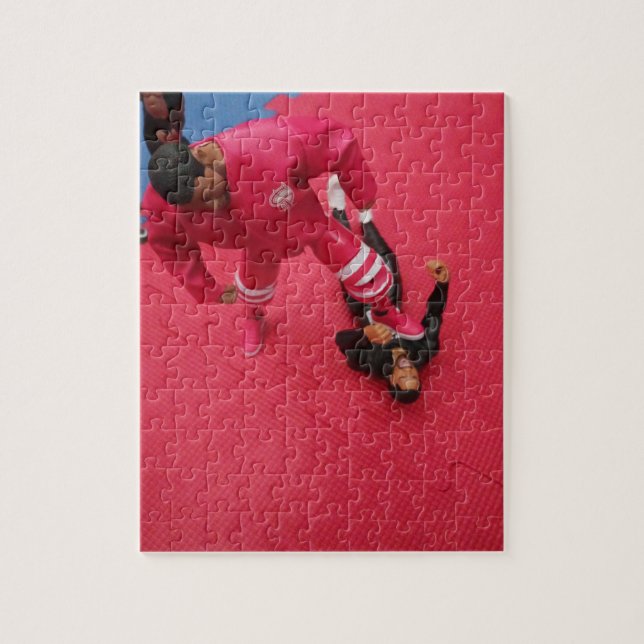 Wrestling Jigsaw Puzzle (Vertikal)