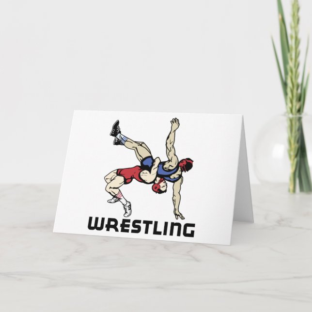 Wrestling Karte (Vorderseite)