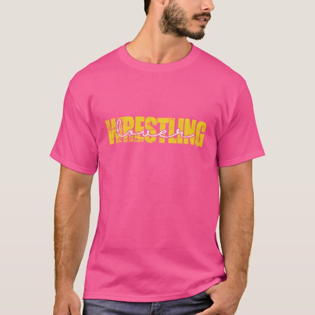 Wrestling Lover Show Ring Fight Stunt friend T-Shirt (Vorderseite)