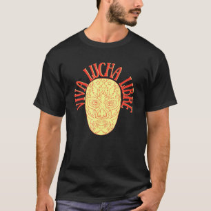 Wrestling Lucha Libre Luchador Mexikanischer Ringe T-Shirt