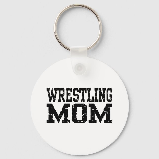 Wrestling Mama Schlüsselanhänger (Vorderseite)