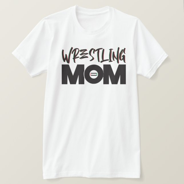 Wrestling Mama Shirt (Design vorne)