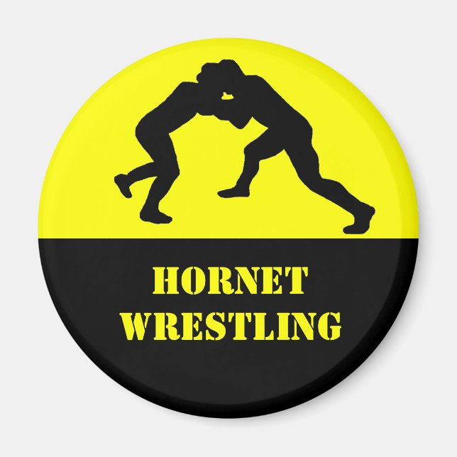 Wrestling-Mannschaftsmagnet Magnet (Vorne)