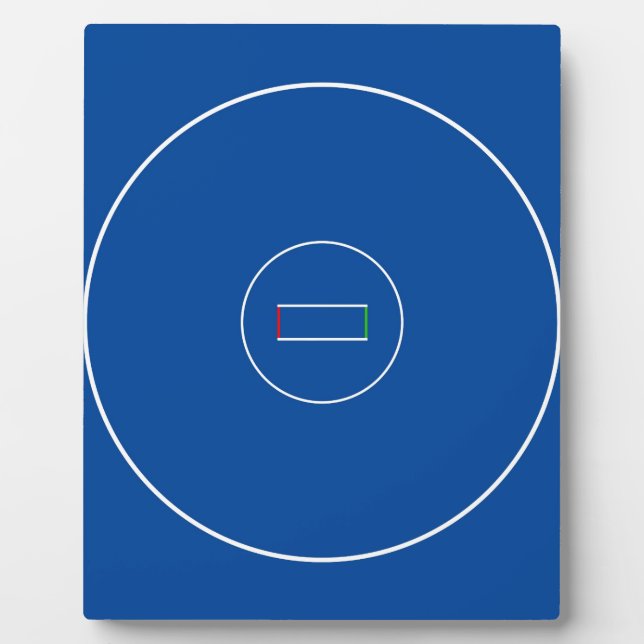 Wrestling Mat Fotoplatte (Vorderseite)