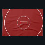 Wrestling-Matte Geschirrtuch<br><div class="desc">Wrestlingmatte mousepad griechisch-romanisches Freistil-Wringen-Button</div>