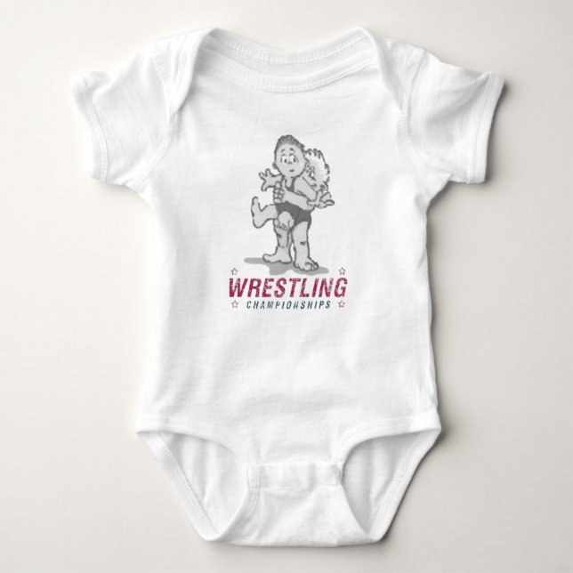 Wrestling-Meisterschaften Baby Strampler (Vorderseite)