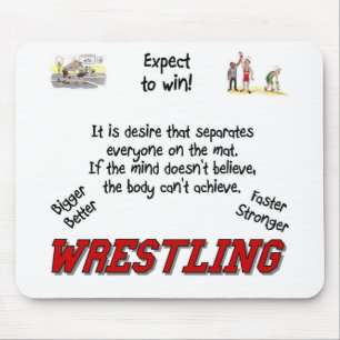 Wrestling Mousepad
