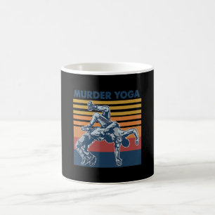 Wrestling Murder Yoga Martial Art Kostüm Geschenk Kaffeetasse
