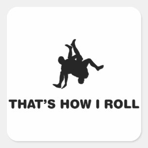 Wrestling Quadratischer Aufkleber