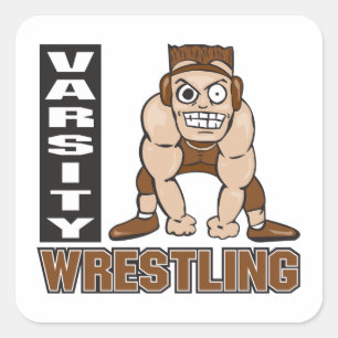 Wrestling Quadratischer Aufkleber