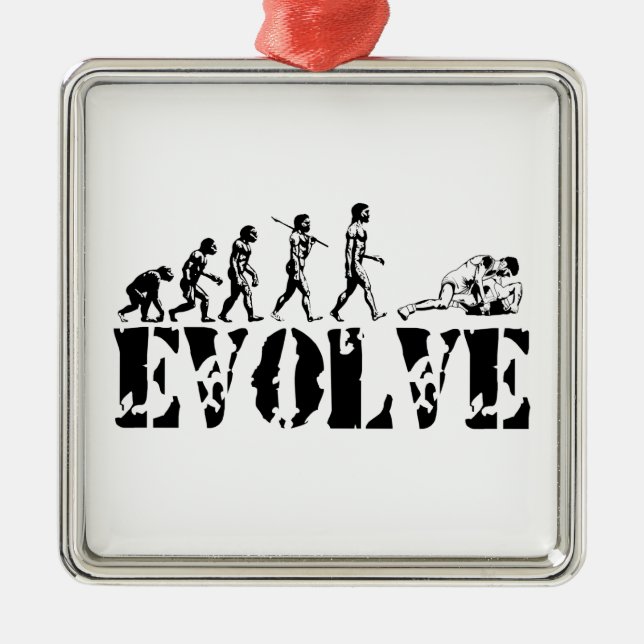 Wrestling-Ringkämpfer-festhaltene Ornament Aus Metall (Vorne)