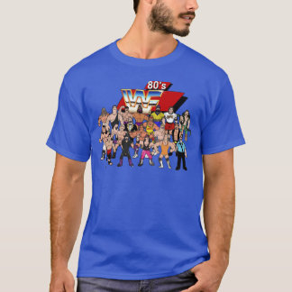 Wrestling-Roster 80er T-Shirt
