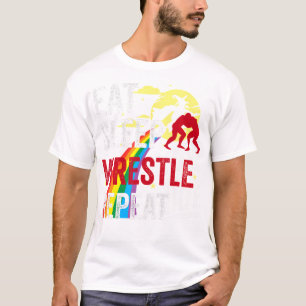 Wrestling Sport Damen Kinder Jugend Wrestling T-Shirt
