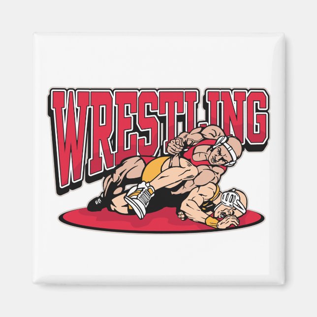 Wrestling Takedown Magnet (Vorne)
