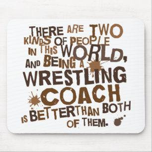 Wrestling-Trainer-Geschenk Mousepad