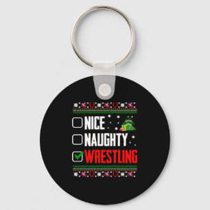 Wrestling Ugly Christmas Schlüsselanhänger