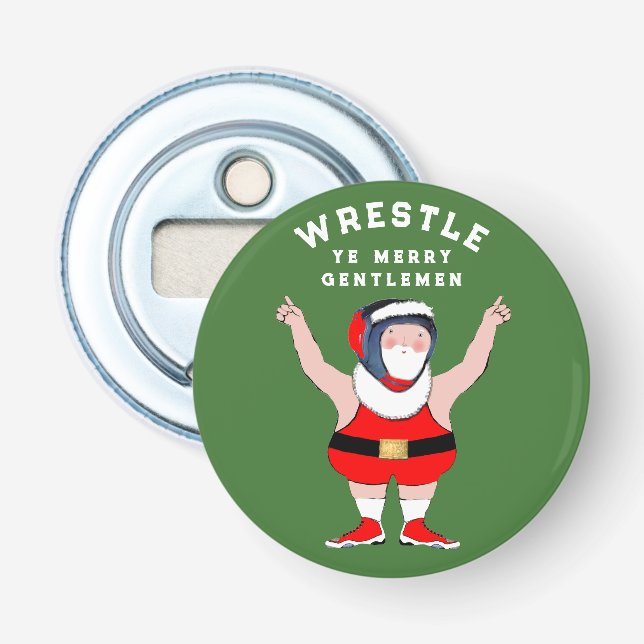 Wrestling Weihnachts-Kleine Geschenke Flaschenöffner (Vorderseite)