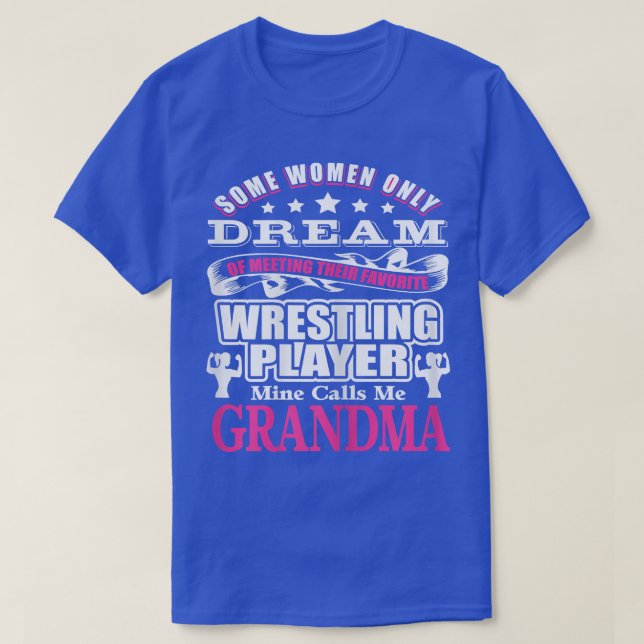 Wrestling Womens Oma Funny Cotton t s  T-Shirt (Design vorne)