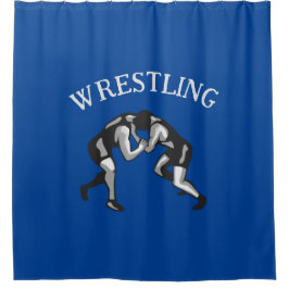 Wrestling Wrestler Design Duschvorhang