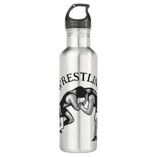 Wrestling Wrestler Design Edelstahlflasche