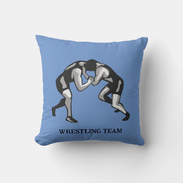Wrestling Wrestler Design Throw Kissen (Vorderseite)