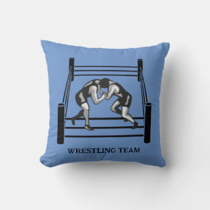 Wrestling Wrestler Design Throw Kissen