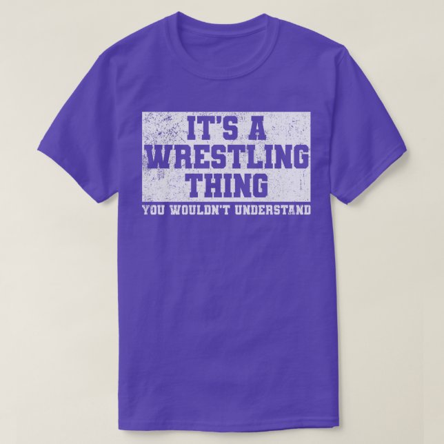 Wrestling Wrestler T-Shirt (Design vorne)