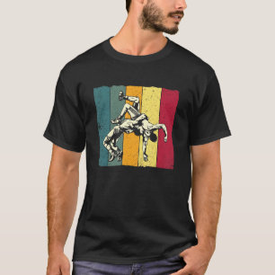 Wrestling Wrestlers Sport Vintag Retro Wrestler T-Shirt