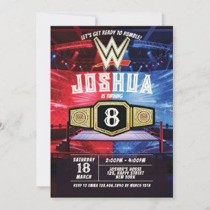 Wrestling WWE Geburtstagseinladung Einladung