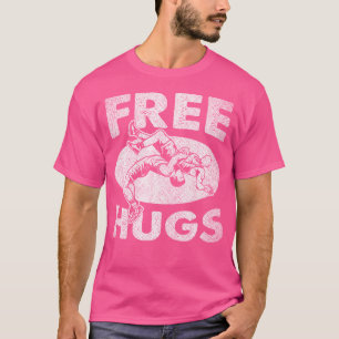 Wrestling's Funny Free Hugs Wrestling T-Shirt