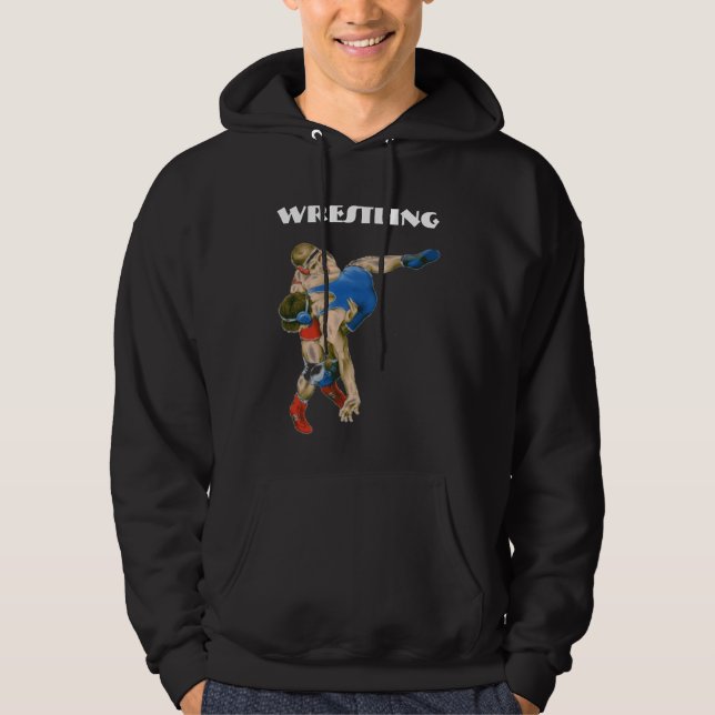 Wrestlingsweatshirt Hoodie (Vorderseite)