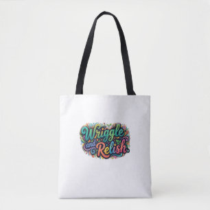 Wriggle and Relish – Lustiges Wurm-Foodie-T-Shirt