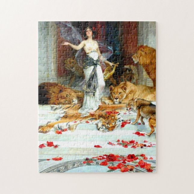 Wright Barker Circe Nyph Goddess of Magic Hexe en Puzzle (Vertikal)