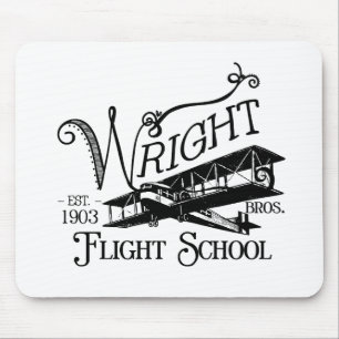 Wright Bros. Flugschule Mousepad