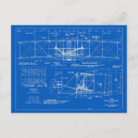 Wright Bros. "Flyer" Blueprint 1903