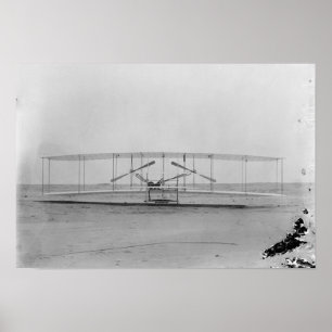 Wright Brothers 1903 Maschine (Vorderansicht) Poster