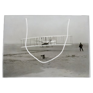 Wright Brothers Flyer Erster Flug Flugmaschine Luf Große Geschenktüte