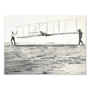 Wright Brothers-Glidertests Fotodruck