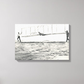 Wright Brothers-Glidertests Leinwanddruck