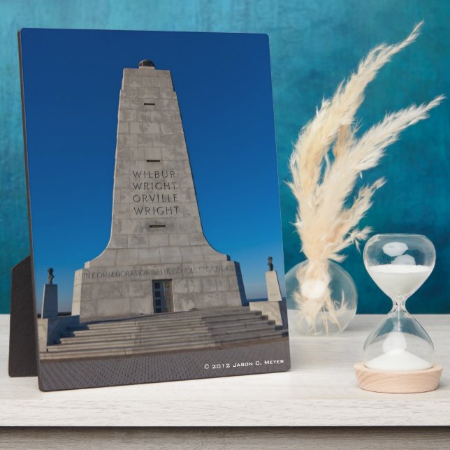 Wright Brothers Memorial Fotoplatte (Seite)