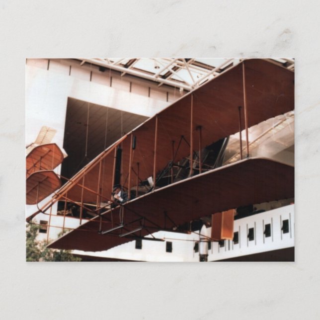 Wright Flyer Smithsonian / Mai 1982 Postcard Postkarte (Vorderseite)