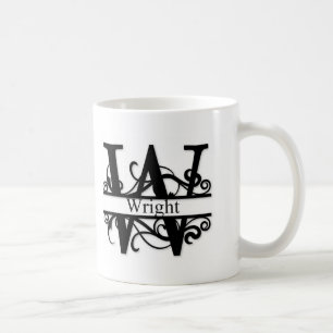 Wright Monogramm Tasse
