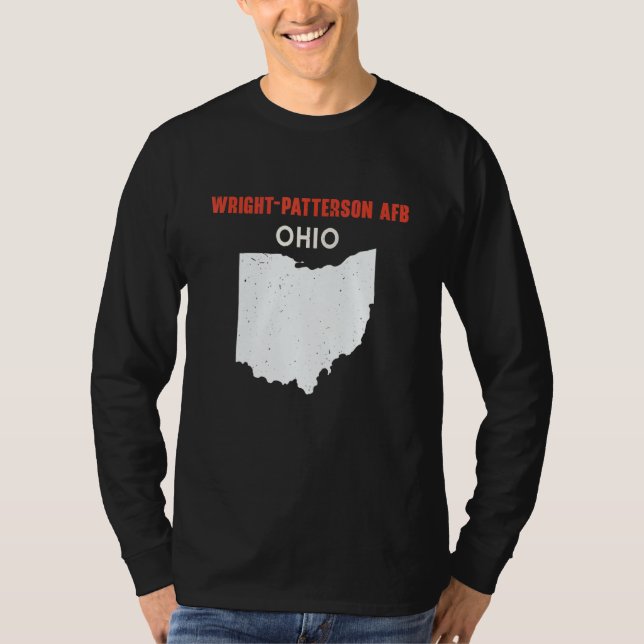 Wright Patterson AFB and Richwood Ohio USA State A T-Shirt (Vorderseite)