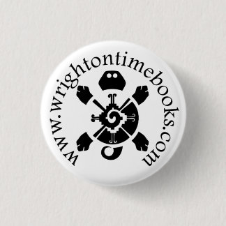 Wright rechtzeitig bucht Schildkröte-Logo Button