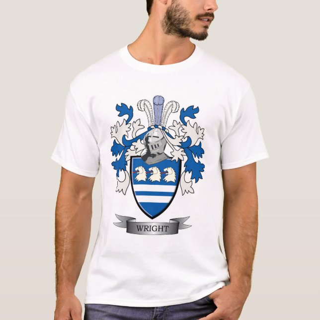 Wright-Wappen T-Shirt (Vorderseite)