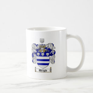 Wright-Wappen/Wright-Familienwappen Kaffeetasse