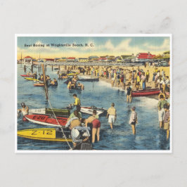 Wrightsville Beach North Carolina Bootsfahrt Postkarte