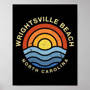 Wrightsville Beach North Carolina Nc Summer Wilmin Poster