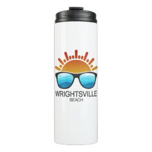 Wrightsville Beach North Carolina Sonnenbrille Thermosbecher