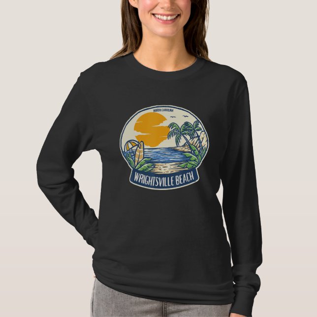Wrightsville Beach North Carolina T-Shirt (Vorderseite)